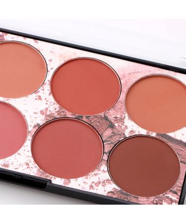 Beteligir 8 Colors Face Blush Palette - Matte & Shimmer Professional Makeup for Women & Girls Lightweight Contour & Highlight - International Shipping Available - Buy Online on GoSupps.com