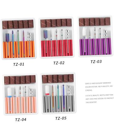POPETPOP 1 Set Nail Drill Bits for Acrylic Nail Drill Heads Pedicure Bits Drill Bits for Nails Manicure Drill Bits Nail Drill Tool Ceramic Nail Bits Nail Gel Grinding Head Purple Ceramics 4.50X0.30X0.30CM Purple - Buy Online on GoSupps.com