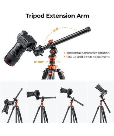 K&F Concept Magnesium Alloy Rotatable Center Column with Locking System - Buy Online on GoSupps.com