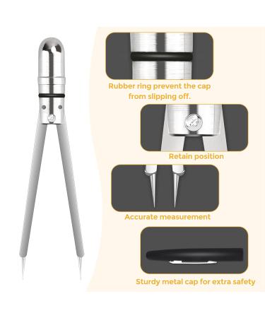 Ultrassist Black EKG Caliper Pen - Nurse ECG Calipers for Cardiology Electrocardiogram Measurement - Buy Online on GoSupps.com