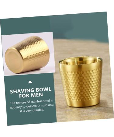 Frcolor 2-Pack Stainless Steel Shaving Soap Foam Shells - Unbreakable Men's Shaving Tools - Buy Online on GoSupps.com