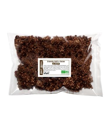 Toomaï - Crunchy Muesli Coffee & Cocoa AL PUCINO | ORGANIC | 1kg | French artisanal production | Without refined sugars | Whole grains - Rich in fiber