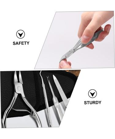 FOYTOKI 1 Set Manicure 2-piece Set Pedicure Tool Fingernail Clipper Nail Pliers Trimmer Nail Clippers Manicure Tool Toenail Finger Pliers Nail Trimmer Home Nail Pliers - Buy Online on GoSupps.com