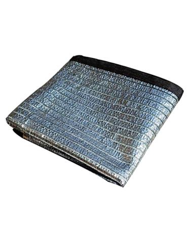 LXHONG Shadow Cloth Shading Net Grommet Translucent Plant Shadow Protection Breathable Aluminum Foil 20 Sizes (Color : Silver Size : 4x7m) 4x7m Silver