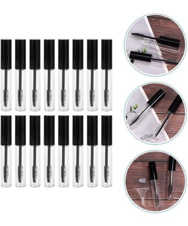 FOMIYES Eyelash Brush Tube 32 Pcs Mascara Tube Lip Gloss Containers Refillable Eyelash Cream Bottle Empty Bottle Round Cosmetic - Buy Online on GoSupps.com