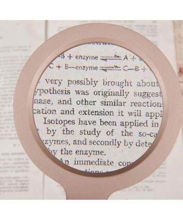 Magnifying Glass 10X Handheld Reading Magnifier Large Magnify Handle for Reading Map Book Inspection Coin Insect Rock Crossword Puzzle Kids - Buy Online on GoSupps.com