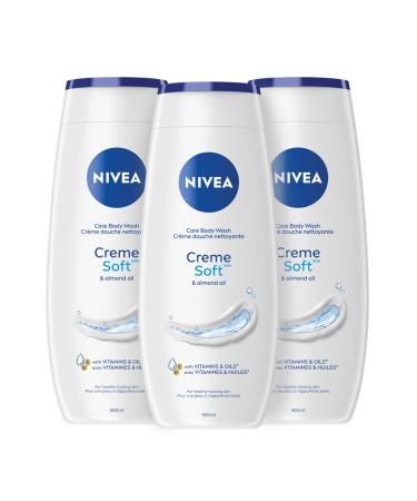 NIVEA Creme Soft Body Wash 3x500mL