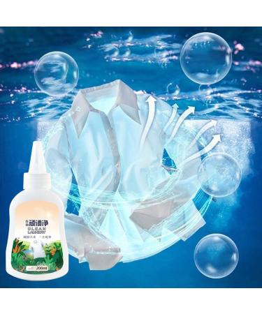 Garment Stubborn Stain Cleaner 200ML Active Enzymes for Clothes Cleaning White Shirt Guardian Stain Remover for Clothes (Color : 2pcs) - Buy Online on GoSupps.com