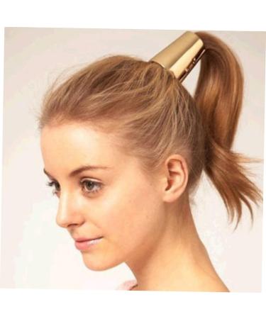 FRCOLOR Punk Hairband Holder Hair Gems for Women Cotton Rounds Holder Stretch Headbands for Women Circle Hairband Elastic Hair Ring Hair Ties Miss Ponytail Button Bracelet - Buy Online on GoSupps.com