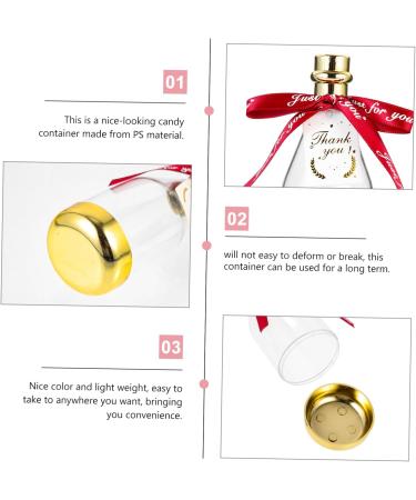 Alipis 12 Pcs Candy Box Bottle Containers Wedding Favor Red Candy Case Sugar Cases Banquet Personality - Buy Online on GoSupps.com