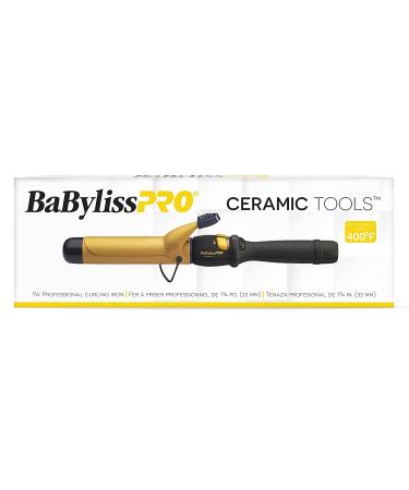 BaBylissPRO Ceramic Tools Spring Curling Iron 1.25 Inch - Professional Hair Styling Tool - Buy Online on GoSupps.com