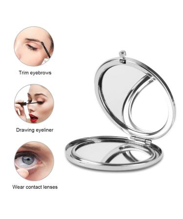 Teegxddy 1PCS Personalized Pocket Makeup Mirror | Small Magnifying Mirror - Perfect Birthday Gift for Daughter | International Shipping Available - Buy Online on GoSupps.com