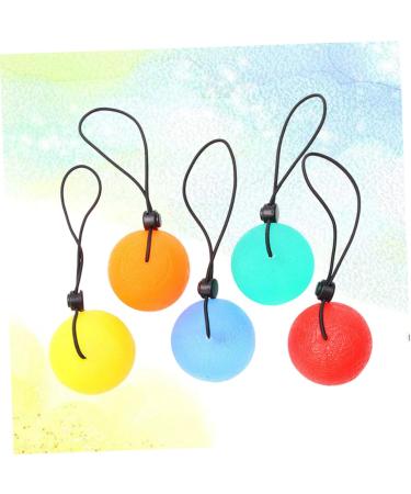 Fomiyes 5-St Handle Strength Balls - Slow Rising Finger Stretcher Grip Training & Massage Equipment for Hand & Finger Strengthening - Buy Online on GoSupps.com