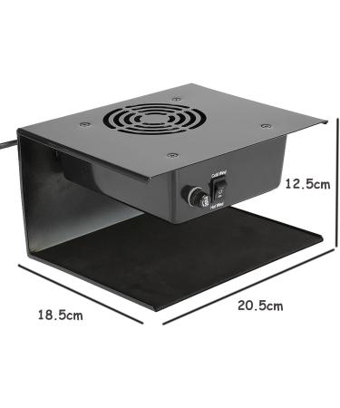 Shengping88 300W Nail Fan Dryer - Professional Gel Drying for Salon Quality Nail Art - Cold & Warm Air for Hands & Feet - Buy Online on GoSupps.com