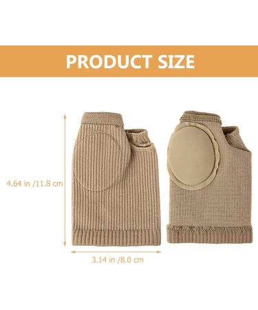 Buy Forefoot Tabi Set - Anti-Slip Insoles & Metatarsal Sleeves for Comfortable Foot Support | 1 Pair 11.8x8cm - Buy Online on GoSupps.com