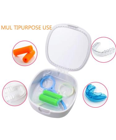 Aligner Remover Tool with Retainer Case for Oral Care - 2 Pack with Mirror & Vent Hole - Buy Online on GoSupps.com