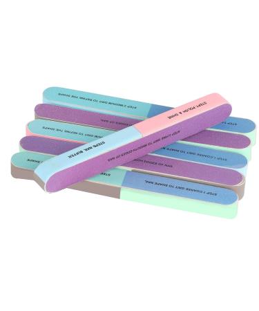 6 Cosmetic Nail Files and Stamps for Nail Art