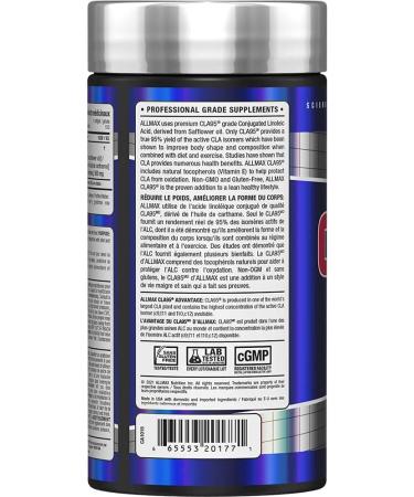 ALLMAX Nutrition - CLA95 - Highest Purity CLA Yield - 150 Count 150-Count - Buy Online on GoSupps.com