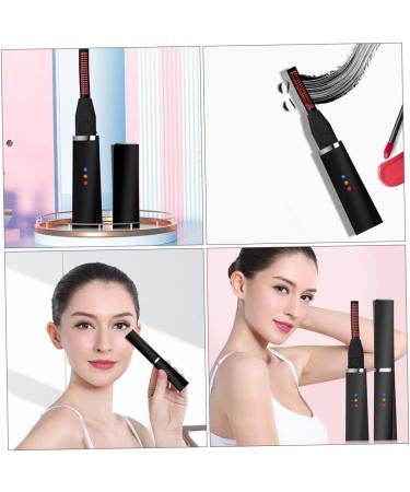 Mikinona 1pc Eyelash Curler Mini Hair Electric Eye Curler Heating Eyelash Brush Lashes Curler Wisking Tool Electric Mini Lash Curler Electric Curlers Makeup Tool USB Abs Hair Clip - Buy Online on GoSupps.com
