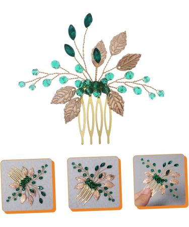 FRCOLOR Bridal Crystal Hair Comb Wedding Hair Accessories Crystal Flower Hair Comb Bridal Accessories Hair Accessories Tiara Wedding Hair Comb Wedding Bridal Hair Comb Wedding Hair Comb Set of 2 - Buy Online on GoSupps.com