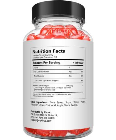 (2 Pack) Apex Keto - Apex Keto+ACV - Apex Keto+ACV Gummies (120 Count) - Buy Online on GoSupps.com