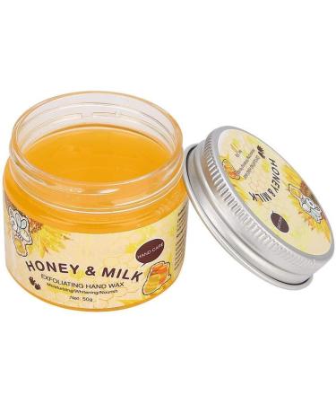 Honey & Milk Exfoliating Hand Wax 50g - Moisturizing & Whitening Hand Care Mask - Buy Online on GoSupps.com