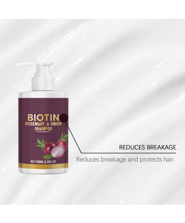  BRVLY Shampoo with biotin onion and rosemary Volumizing shampoo for thinning and oily hair Travel and volumizing shampoos for curly hair (2) - Buy Online on GoSupps.com