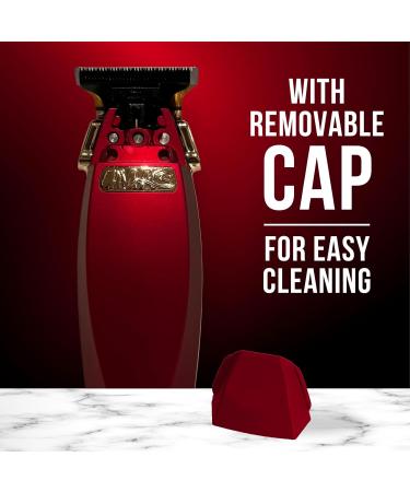 4MAS Kion Outlining Trimmer 2.0 - Professional Cord/Cordless Hair & Beard Trimmer (Red & Gold) | Fast International Shipping - Buy Online on GoSupps.com