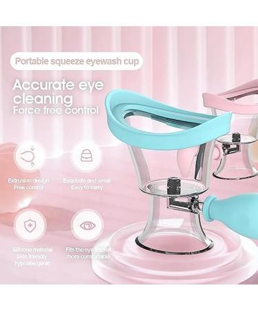 kzxbty 2Piece Eye Wash Cup Eye Wash Cleaner Kit Manual Air Pressure Eye Cleaning Cup Tool Eye Rinse - Buy Online on GoSupps.com