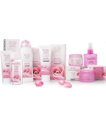  Vip's Prestige Delicate Facial Cleansing Cream with Microgranules "Vip's Prestige - Rose&Pearl" 135 ml (2 pieces) - Buy Online on GoSupps.com