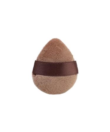 Dual Use Powder Puff Triangle Cosmetic Puff Soft Makeup Sponge For Face Eye Contouring Washable Velvet Puffs Make Up Accessories (Color : 01 mimi)