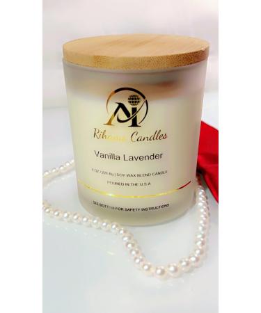 Rihams Candles Vanila Lavender Scented Candle