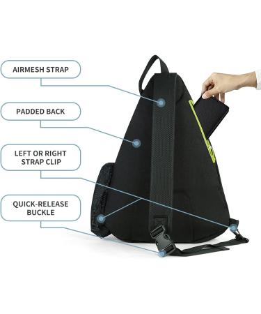 Mangrove Pickleball Bag - 2023 Design Men's & Women's Backpack with Fence Hook & Safety Features | Green Pickle Ball Paddle Bag - Buy Online on GoSupps.com