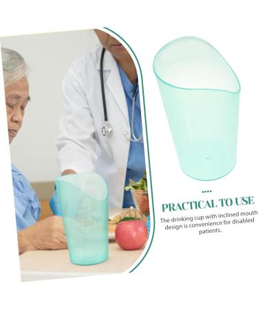 Gleavi Senior Anti-Spill Drinking Cup for Bedridden Patients | Leak-Proof Beak Straw Glasses for Disabled & Elderly Care - Buy Online on GoSupps.com