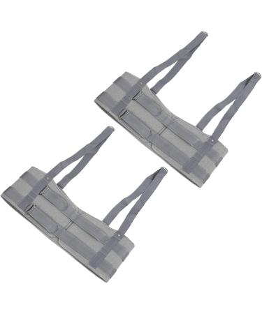 2pcs Pelvic Support Belt for Women - Breathable Lower Back Brace with Suspenders - Lumbar Support (L) - International Shipping Available - Buy Online on GoSupps.com