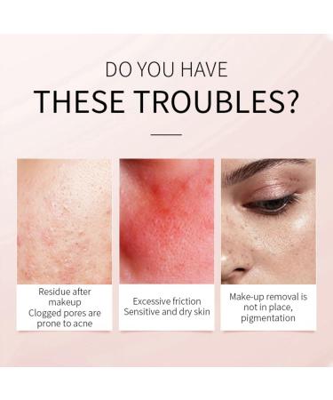 RoseFlower Makeup Remove Balm Travel Protable Deep Cleansing Purifying Face Cleanser Balm Emulsification Cleansing Moisturizing Gentle and Non-irritating #2 #4 - Buy Online on GoSupps.com