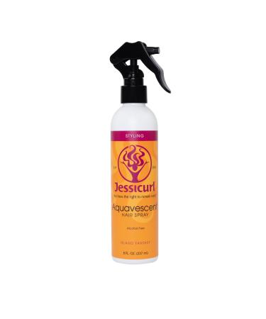 Jessicurl Aquavescent Hair Spray Island Fantasy 8 Fl oz. All Day Hold and Humidity Protection Hair Setting Spray for Curly Hair Alcohol Free Anti-Frizz Island Fantasy 8 Fl Oz (Pack of 1)