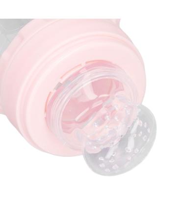 Buy Pink Silicone Baby Feeder & Squeezing Spoon - Skin-Friendly Safe Toothed Pacifier for Outdoor Use - Buy Online on GoSupps.com