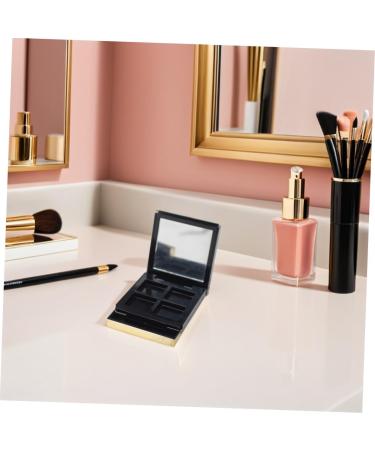  Beavorty Beavorty Empty Eyeshadow Palette Mini Makeup Organizer with Flip Lid for Travel - 4 Grids DIY Makeup Storage Box for Eyeshadow Lipstick and Blush - Buy Online on GoSupps.com