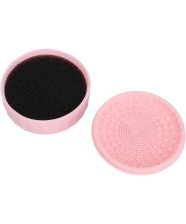 Makeup Brush Cleaning Box Convenient Cosmetic Brush Cleaner Salon Color Removal Sponge - Buy Online on GoSupps.com