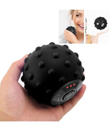 Vibrating Massage Ball for Muscle Relief | Fitness & Yoga Massage Roller for Back Neck & Shoulders - Buy Online on GoSupps.com