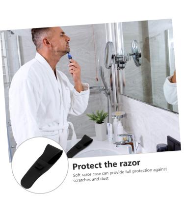 Beavorty Silicone Razor Cover | 2 Pack Travel Case for Safety Razors | Portable Razor Etui & Carrier Bag - Buy Online on GoSupps.com