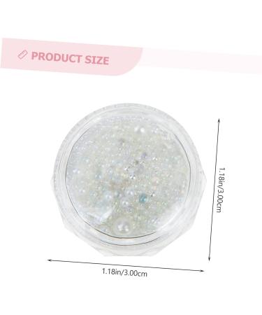 VINTORKY 4 Boxes Flower Decor Half Pearl Bead Rhinestone for Nails Hair Decorations Rhinestone Flatback Flowers Decor Pearls Nail Gems Pearls for Hair Nail Decor Resin The Bubble Steel Ball - Buy Online on GoSupps.com