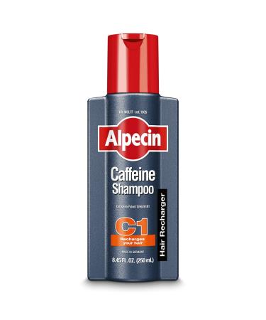 Alpecin C1 Caffeine Shampoo  8.45 fl oz  Cleanses the Scalp to Promote Natural Hair Growth  Leaves Hair Feeling Thicker and Stronger 8.45 Fl Oz (Pack of 1)