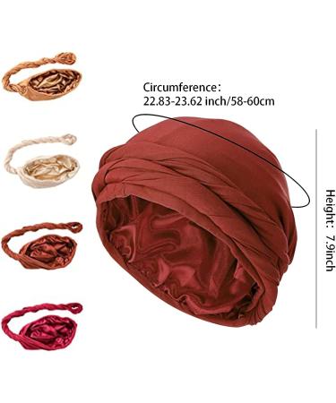 JIFOVER Black Halo Turban Durag for Men - Stylish Headwrap for Men - Buy Online on GoSupps.com