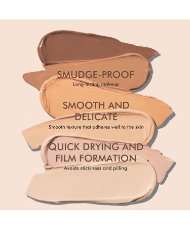 Long wear Liquid Foundation - Unique Downward Dispensing Design Smooth Texture Quick Drying Formula Lightweight & Bright Finish Ideal Base de Maquillaje for Flawless Skin (#05 1.35fl.oz./40ml) 40 ml (Pack of 1) #05 - Buy Online on GoSupps.com