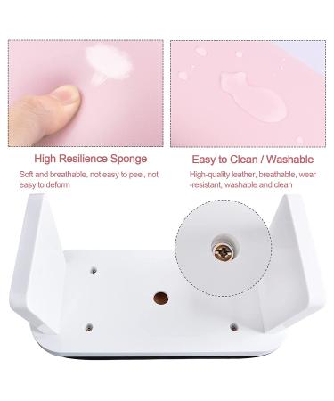 Kalolary Professional Leather Nail Arm Rest for Manicures - Pink - Buy Online on GoSupps.com
