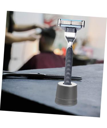 Angoily Universal Razor Rack & Shaving Brush Holder - Premium Aluminum Double Shaver Stand for Men - Ideal for Home & Shower - Buy Online on GoSupps.com