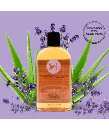 Lavender Body Wash No. 152 - Nourishing 57% Aloe Vera Formula | 12 Ounce - Shop Internationally - Buy Online on GoSupps.com