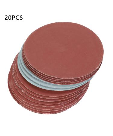 20 Highly Wear-Resistant 3000 Grit Grinding Wheels - Eccentric Pads with Durable Aluminum Oxide - Round Shape Sandpaper for Precision Grinding - Buy Online on GoSupps.com